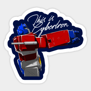 This is Cybertron Sticker